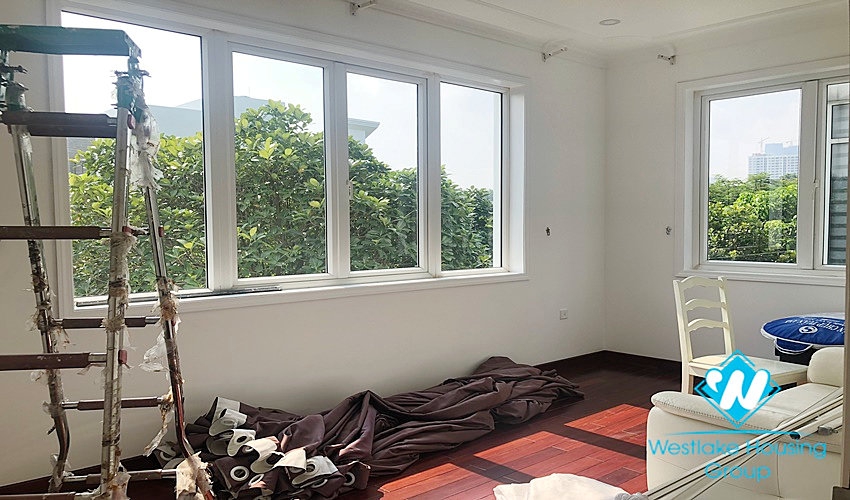 Beautiful new villa with full new equipments for rent in Ciputra, Tay Ho